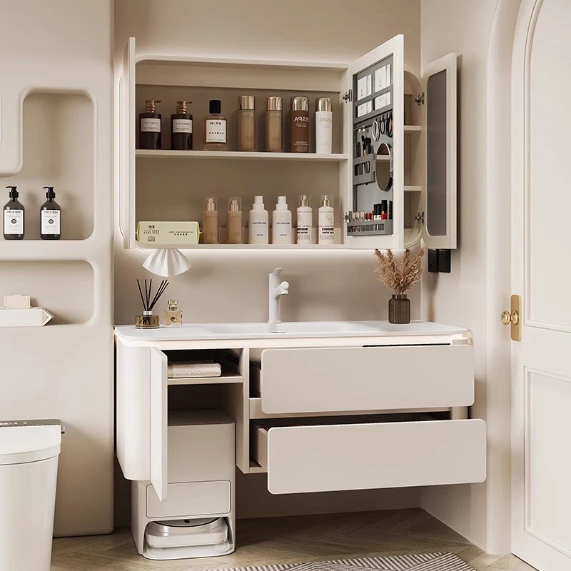 Display Organizer Bathroom Cabinet Storage Shelves Toilet Partitions Luxury Drawers Cupboard Paper Archivadores Room Furniture