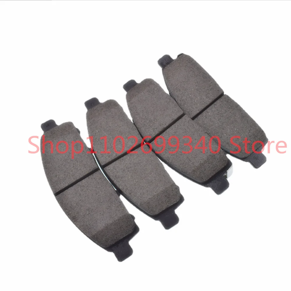 Disc Brake Pad Set Front for Mitsubishi L200 Pajero Sport 4605A284 4605A198 KB4T KA4T KG4W KG4W KH4W KH8W 4D56 4M41