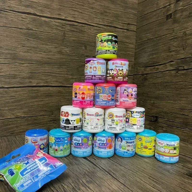 Mashem Disney Pixars Sofia Hello Kitty Sanrio Mascha und die Bären Blind Box Squishy Spielzeug Niedliche Cartoon-Actionfiguren Kindergeschenke