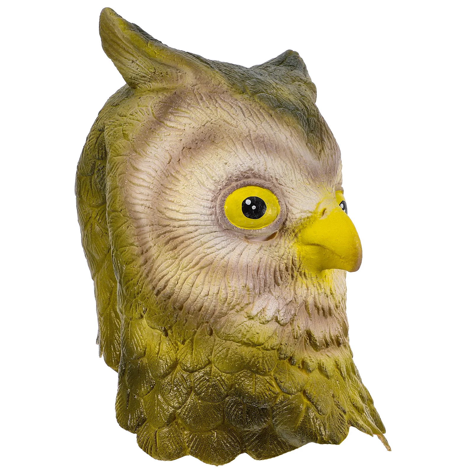 

Маска-голова совы для взрослых на Хэллоуин, аксессуар для косплея, костюм для ролевых игр, танцев, фестивалей, незабываемых тематических мероприятий