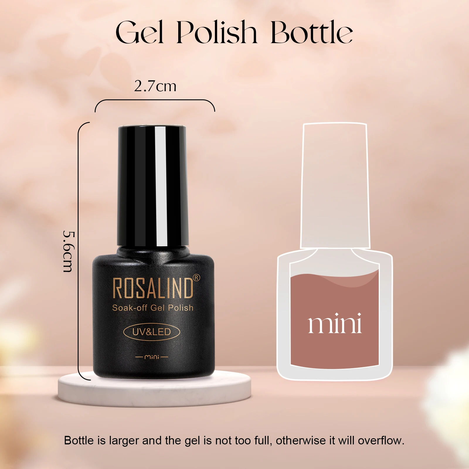 Rosalind Gel Nagellak Weken Van Uv/Led Semi Permanente Top Base Coat Hybride Vernis Kleurrijke Nail Beauty Nagelgel