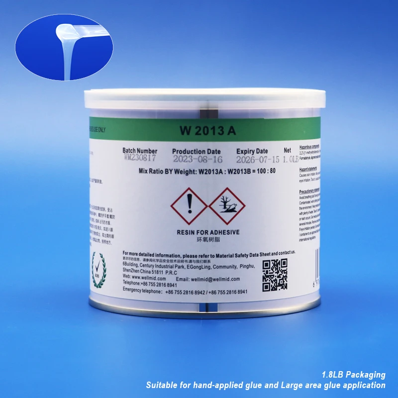 2013 1.8lb Ambra AB Colla Adesivo epossidico standard 90 minuti Super resistente incollato metallo plastica legno Sostituisci ARALDITE AW106 HV953U