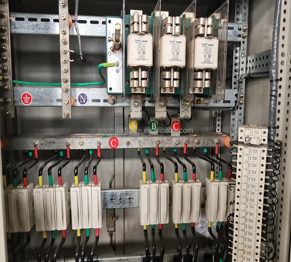 

GGJ Customized Switchgear Low Voltage (380V/220V) Distribution Box IP30 Protection Industrial Intelligent Compensation Power