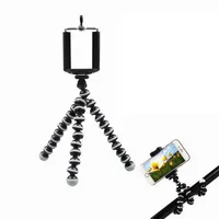 Small Tripod Universal Smartphone Sports Camera Stand With Clip Mini Octopus Tripod Holder Mobile Phone