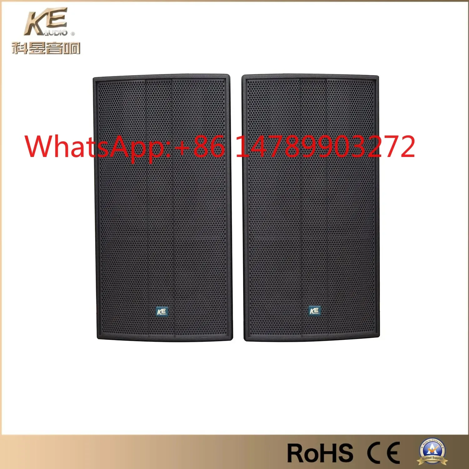 

High Quality KE215 Passive Speaker | RoHS Approved Commercial DJ Amplifier Speaker For Stage Home Theater Live Sound Equipment