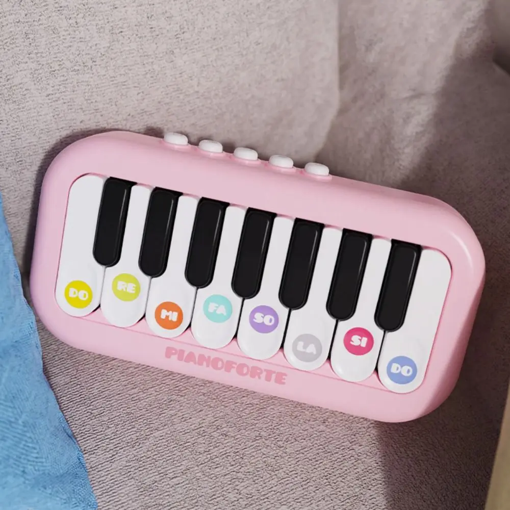 Mini clavier électrique multifonctionnel, éducation précoce, apprentissage de la musique, jouet de piano électronique, lumière avec partition itude