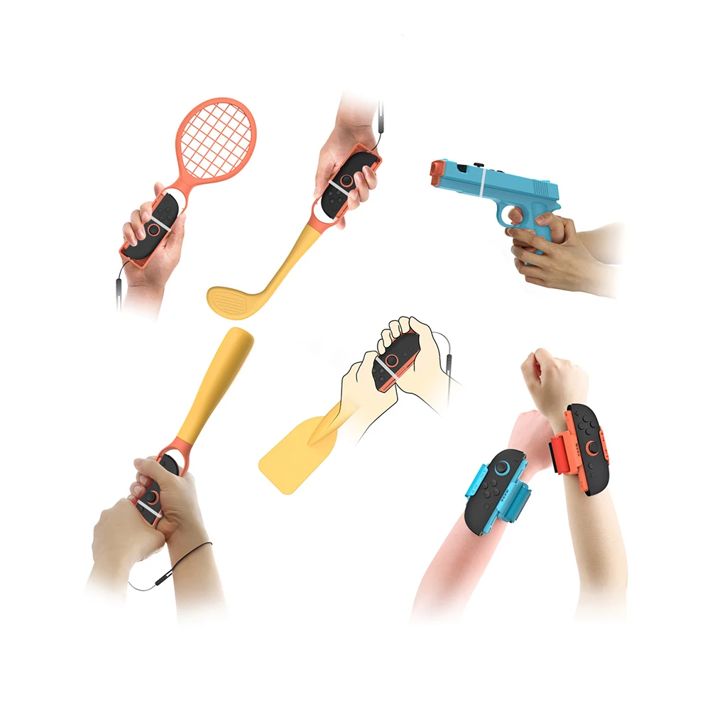 Sport Accessories Bundle for Nintendo Switch 2, 24 in 1 Switch 2 Accessories Kit Compatible with Nintendo Switch 2 Joy-Con