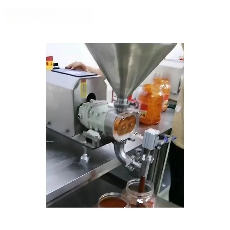 Sanitary Rotary Lobe Filling Pump Filling Machine