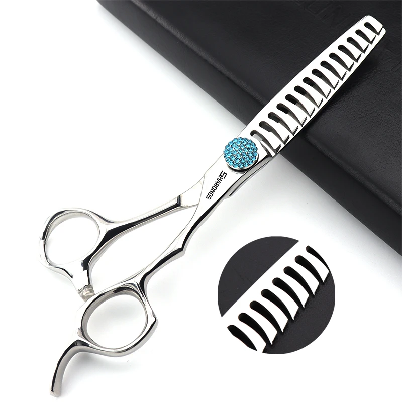 

A specialized hair salon for hairdressers specializing in 6/6.5-inch flat cut teeth clippers set, thinning hair clippers