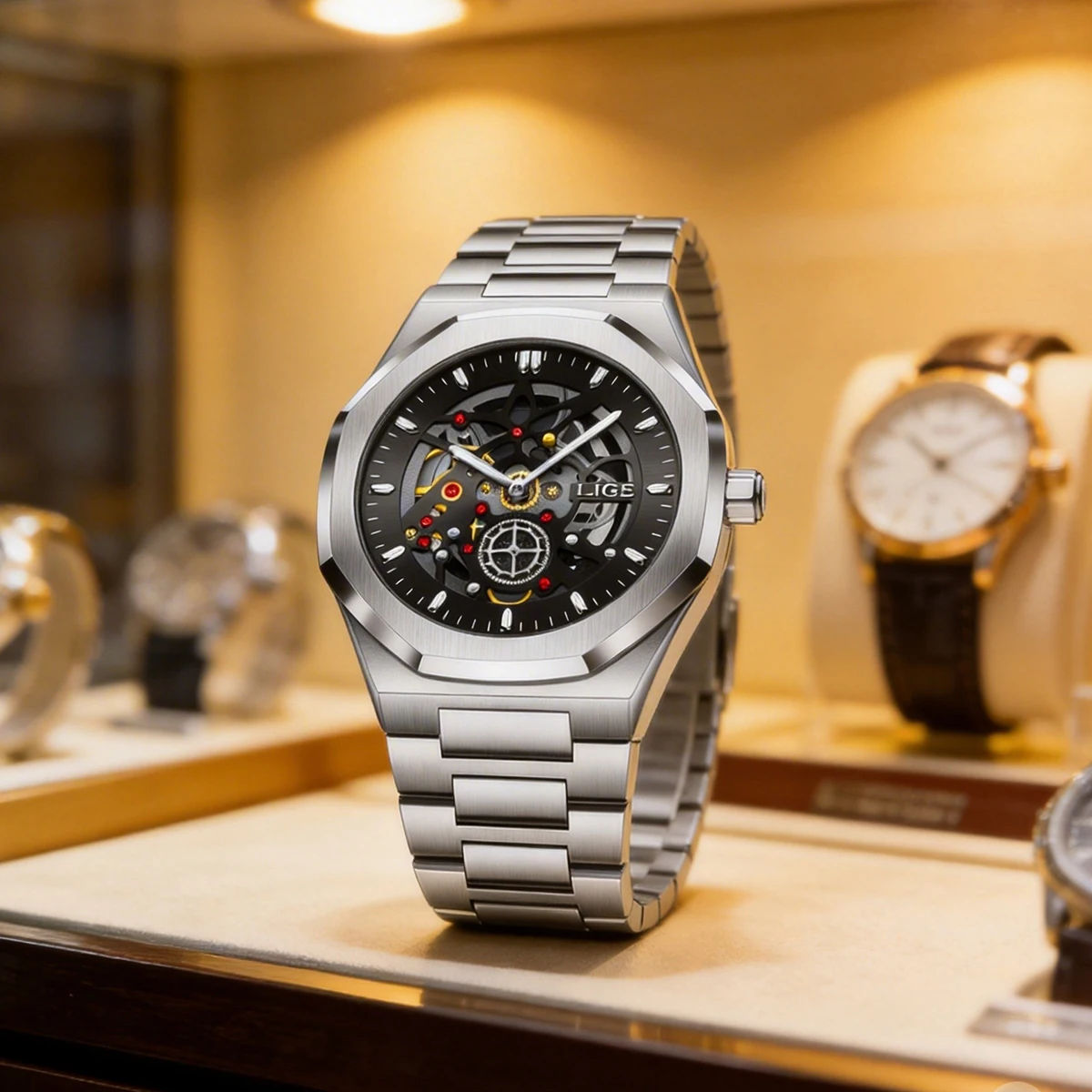 Lige Fashion Mens W…