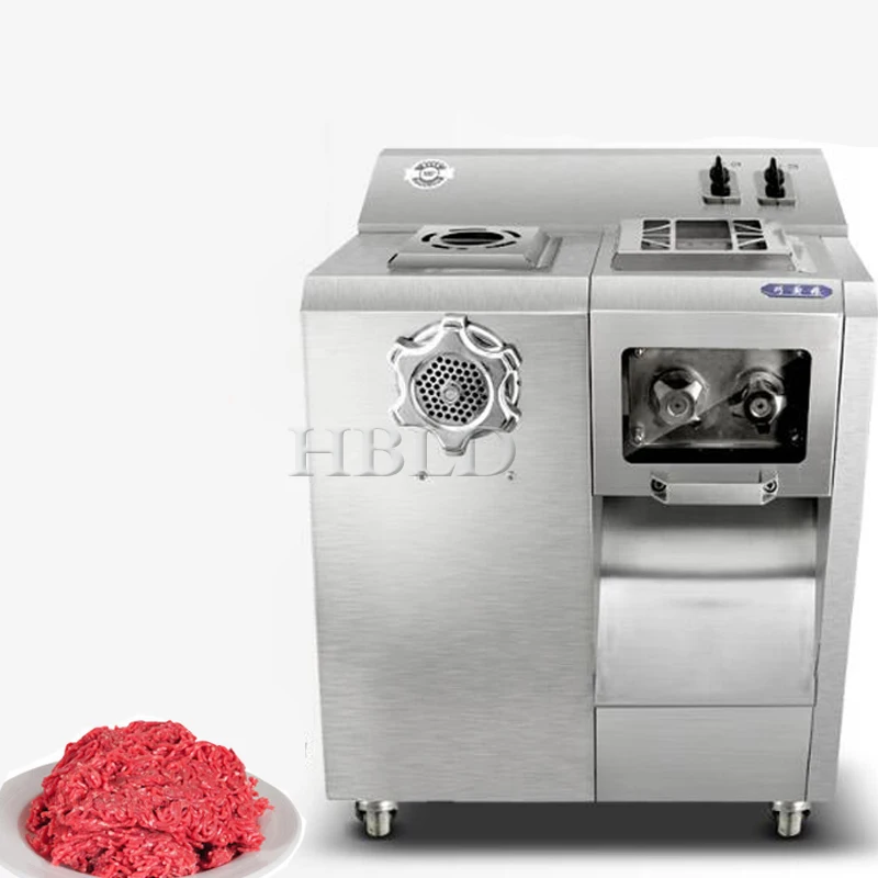 Vertical Meat Cutter, Fast Electric Commercial Meat Grinder, Stainless Steel Sausage Machine