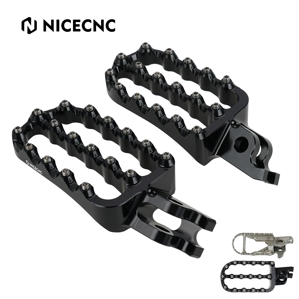 

NICECNC Footrests Wided Footpegs for Honda CRF1000L Africa Twin 2018-2021 CRF1100 2020-2023 CRF250L 12-21 CRF250L Rally 17-21