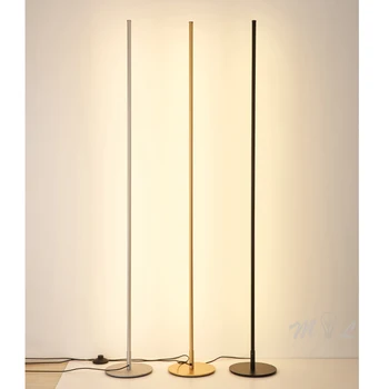 Nowoczesna Lampa Podłogowa Minimalistyczna Lampa Stojąca Led Nordic Gold Lampy Podłogowe Do Salonu Sypialni Lampy Studyjne Lampy Uliczne Lambader