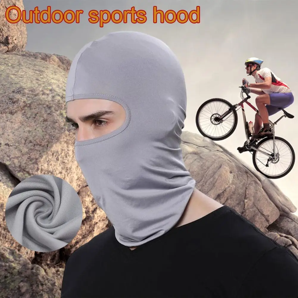 Balaclava Cycling Caps for Men Bicycle Travel Quick Dry Dustproof Face Cover Sun Protection Hat Windproof Sports Hood Ski Mask