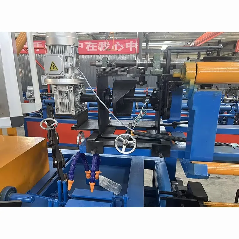 Customized High Quality Full Automatic Chain Link Fence Machine Manual Chain Link Fence Making Machine