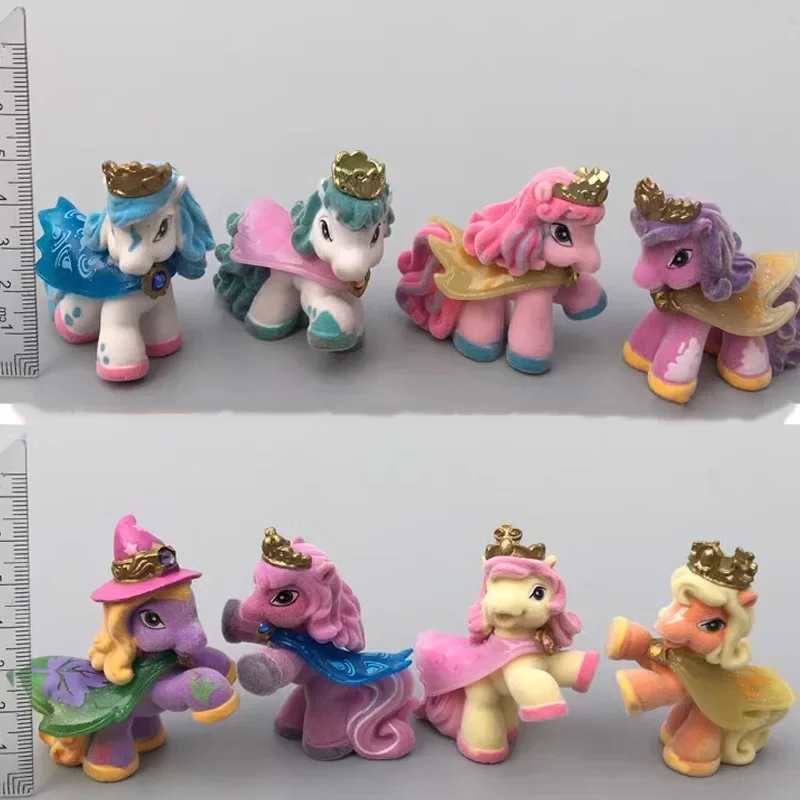 Filly Funtasia Flocking Pony Mini Fillys Filly Anhanger Filly Stickerbuch Action Figures Collectible Desktop Ornaments