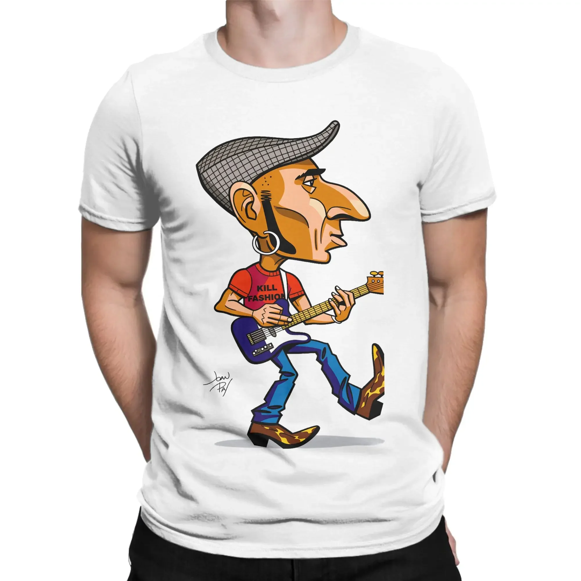 Casual T Shirt Summer Fitos Fitipaldis Band Novelty T-Shirts Pure Cotton Tee Shirt for Couple Y2K Casual Cheap Print Clothes