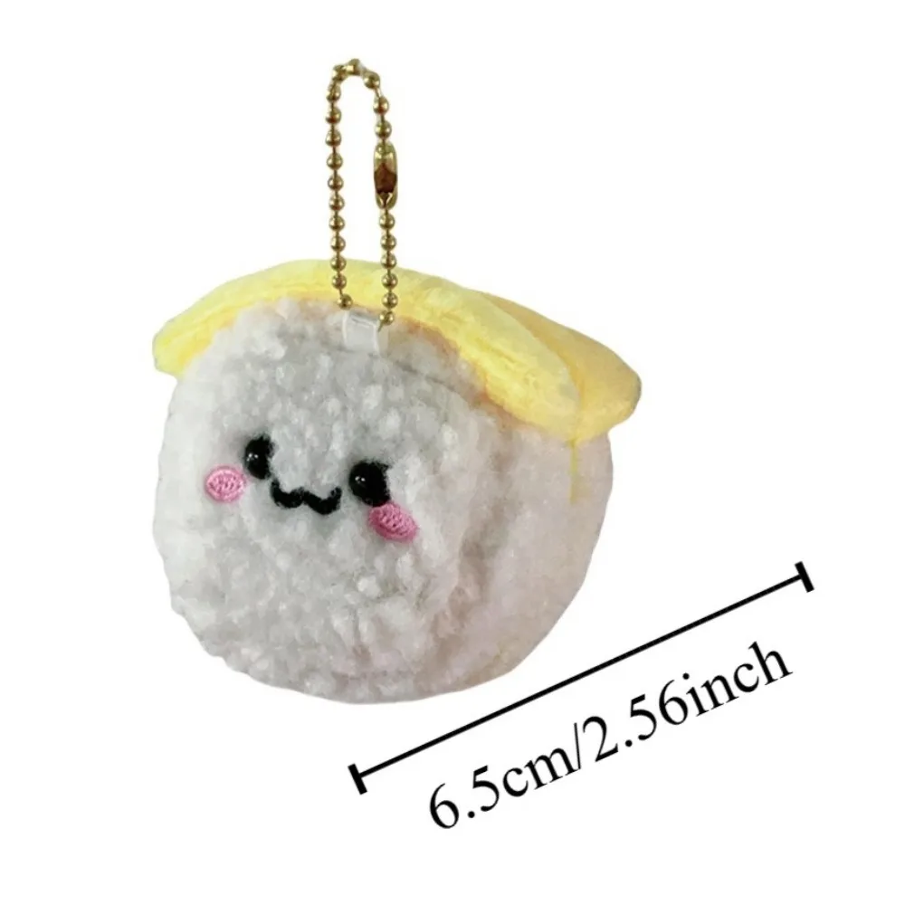 LLavero de Sushi de peluche con expresión bonita, muñeco de peluche, anguila dulce, pepino, bolsa de Sushi, decoración, colgante de felpa de Sushi Kawaii