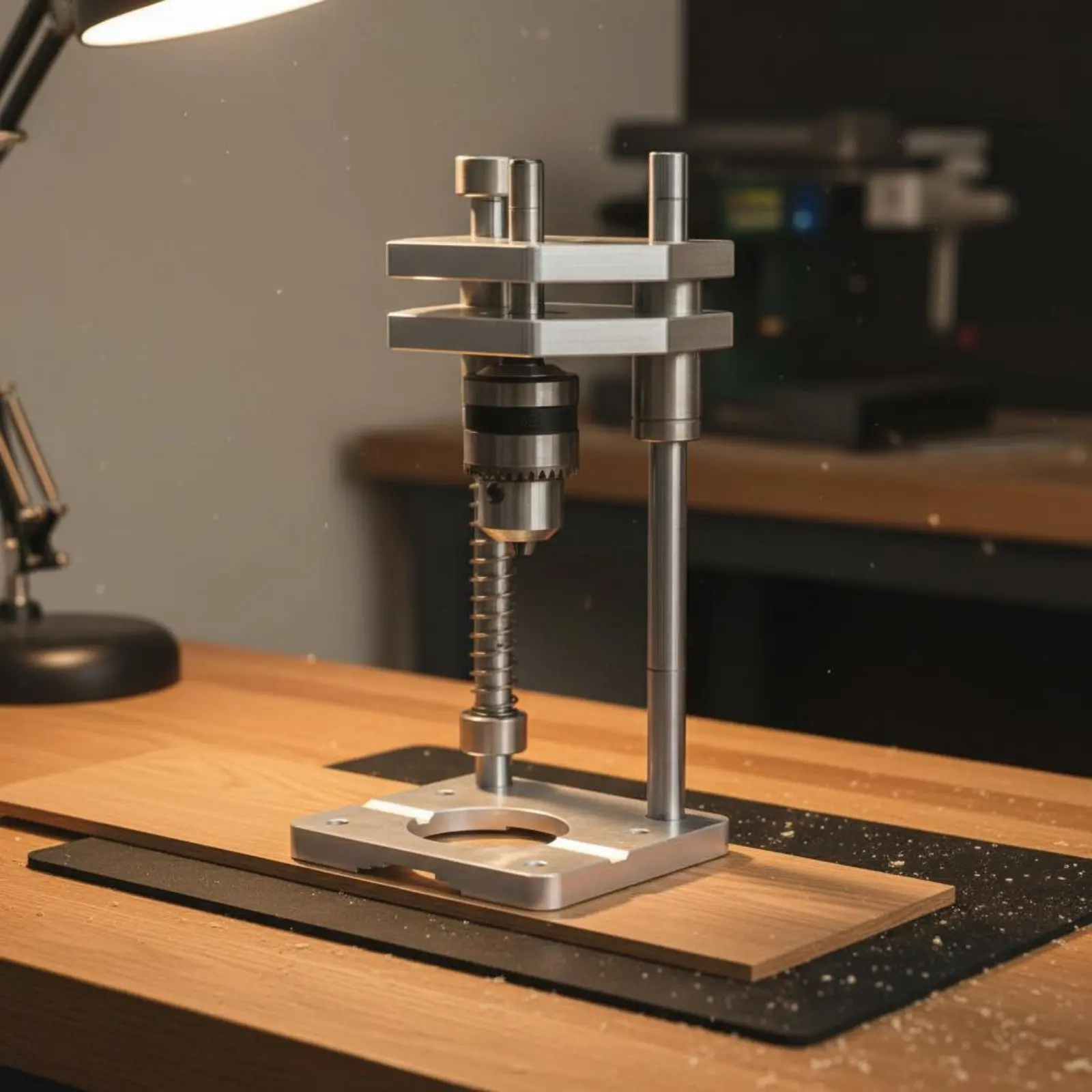 portable-drill-press-stand-all-metal-construction-perpendicular-drilling-guide-hand-drill-stand-aluminum-alloy-base-for-workshop