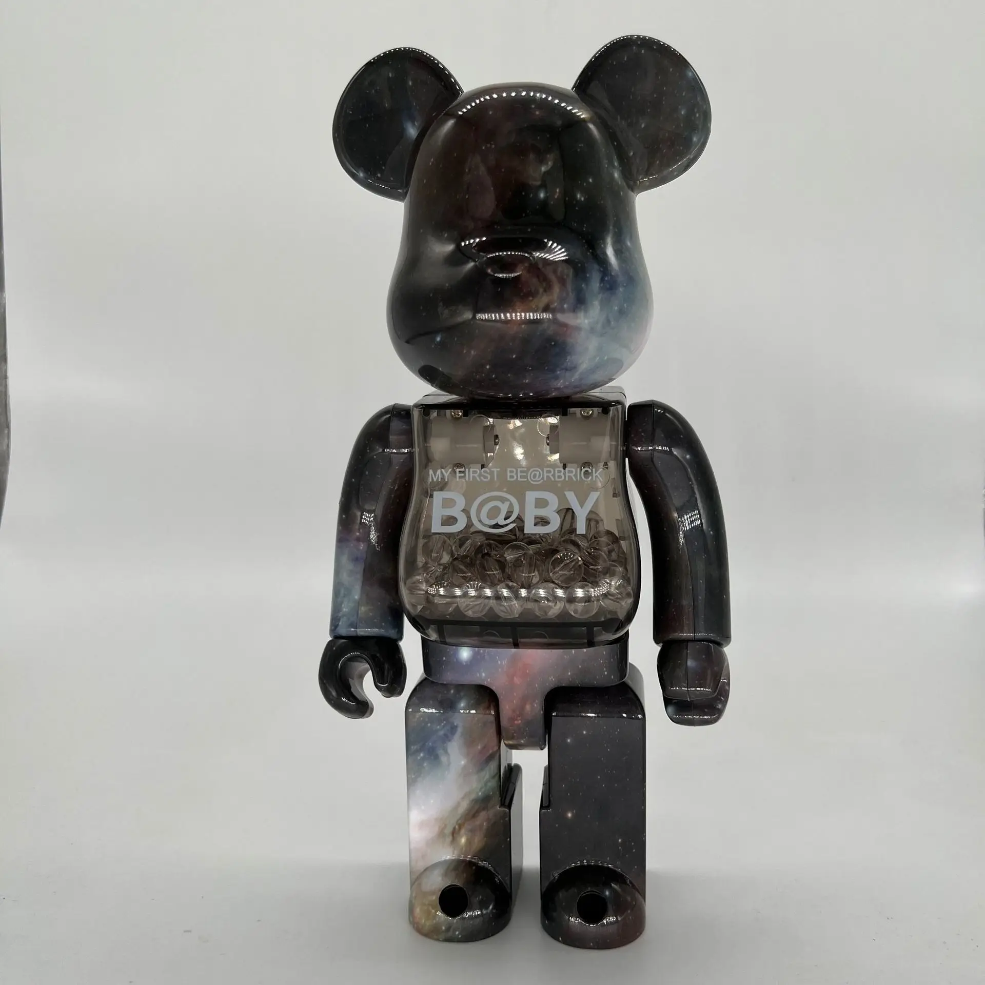 Bearbrick 400% Starry Sky Joint Rotation With Sound ABS Plastic Toy Ornaments BE@RBRICK Valentine’s Day Gift Dolls