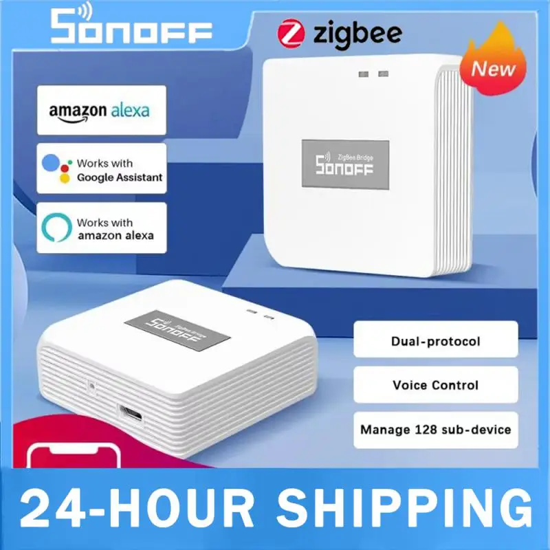 SONOFF ZBBridge Pro Smart Zigbee Getaway Hub Zigbee Bridge Via eWeLink App Smart Home Works With Alexa Google Home ZigBee Sensor