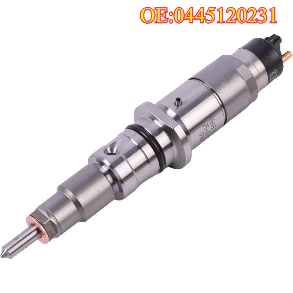 

Original High quality New For 0445120231 0445120059 6754-11-3011 6156-11-3100 PC200-8 6D107 QSB4.5 QSB6.7 fuel injector 5263262