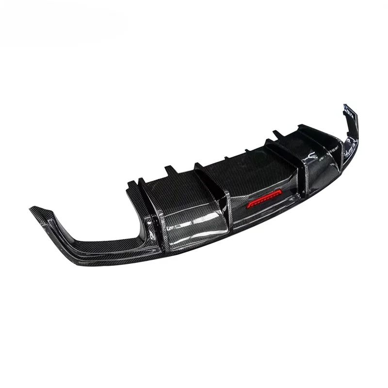 

For Audi A7 S7 C7 KB style carbon fiber rear bumper diffuser for Audi A7 S7 Sline C7 2009 2010 2011 2012 2013 2014 2015