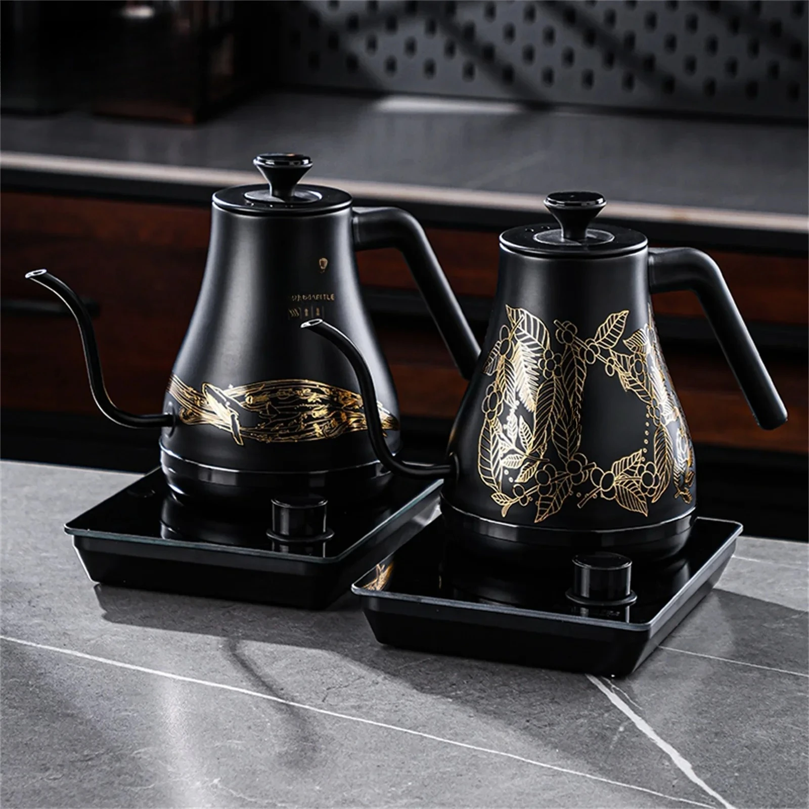 Intelligent Constant Temperature Electric Kettle Hand Brewed Coffee Pot Gooseneck Pot Household Electric Heating Pot