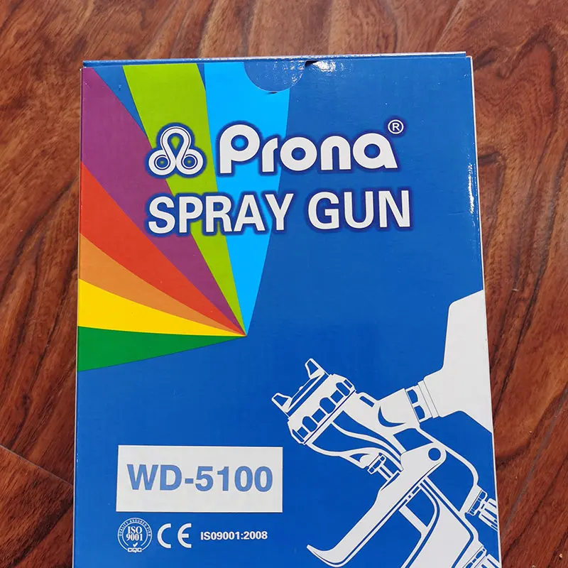 Taiwan 5100 Spray Gun Automobile Low Pressure Environmental Protection  Upper Pot 1.4 Pneumatic Manual Water Paint