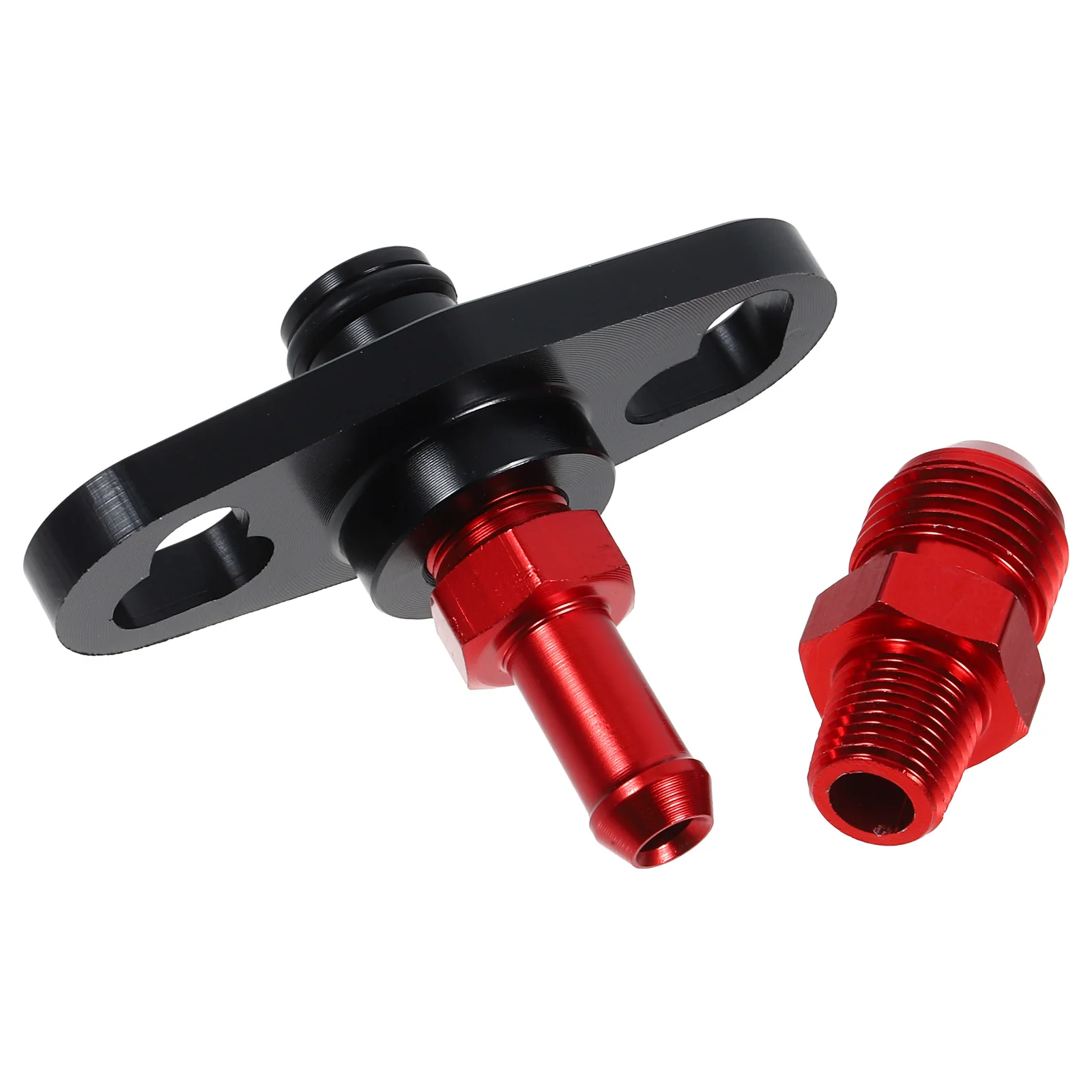 

3Pcs Fuel Pressure Regulator Base Adapter Car Accessory Durable Reliable Easy Install Fits Fuel Rail Fittings Engine