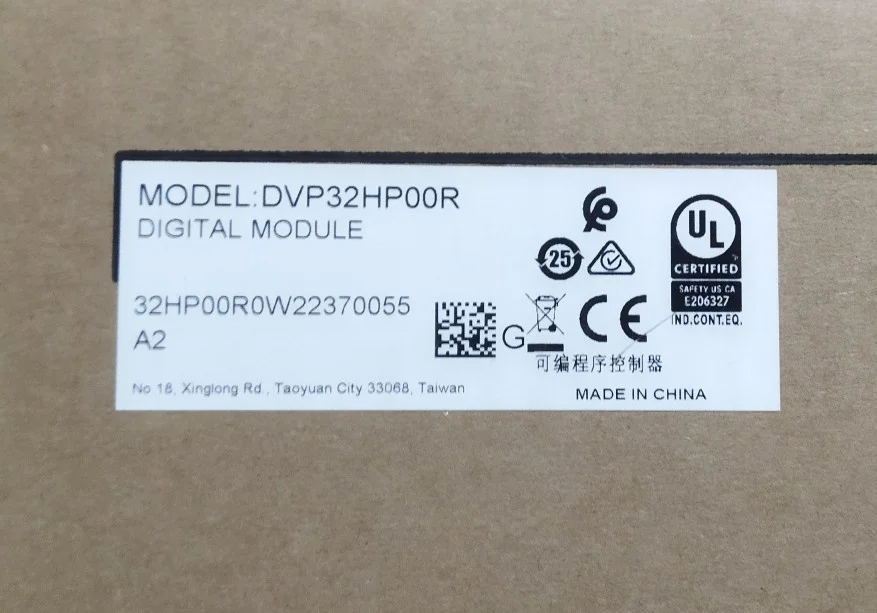 DVP32HP00R DVP32HP00T Delta's New Original Genuine Expansion Module Is In Stock.