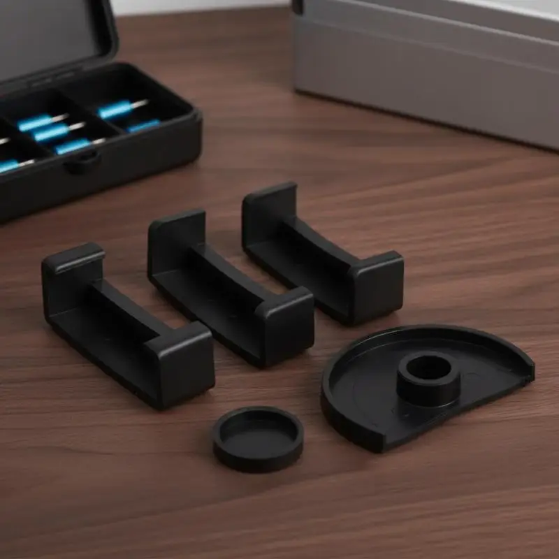 Anti-slip Rubber Pad Table Vice Pads 4Pcs Set Workshop Equipment Anti-slip Rubber Pad For Table Vise