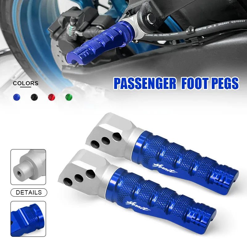 

HORNET Foot Pegs Rear Passenger Footrest For hornet cb600 Hornet CB600 2005-2013 2012 2011 2010 Motorcycle Accessories