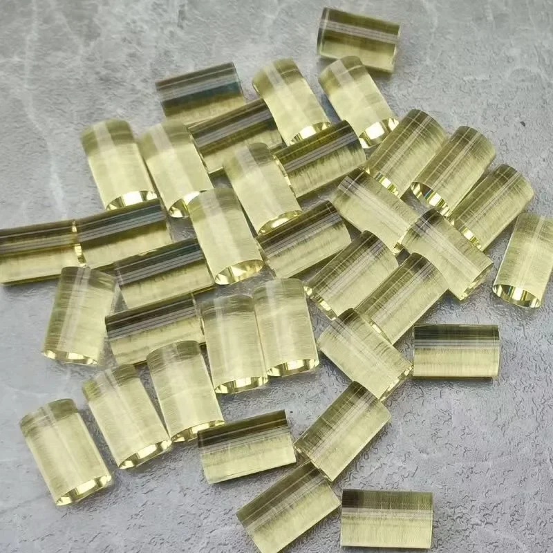 Сменные насадки для бильярдного кия, прозрачный пластиковый стержень, 6 цветов, диаметр 15 мм и длина 25 мм