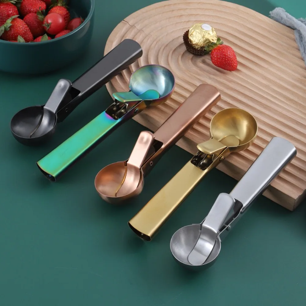 1 Stainless Steel Ice Cream Scoop Ice Cream Scoop Fruit Scoop Homemade Ice Cream Scoop Western DIY Ice Cream Scoop