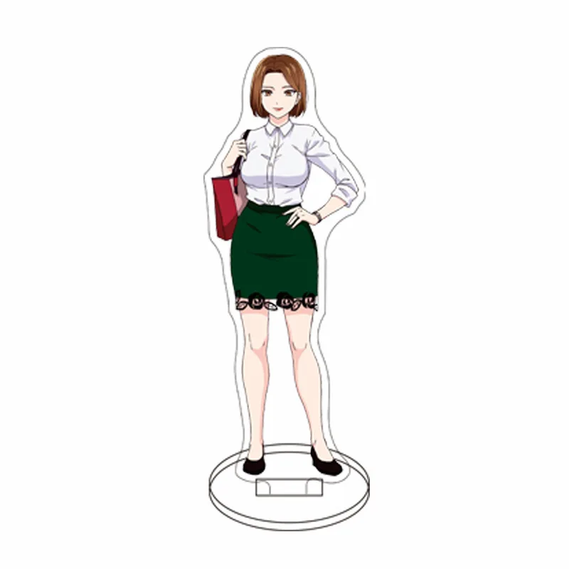 Anime Chuhai Lips 15cm Acrylic Stand Yui Kooriyama Tsuyoshi Tabletop Decorations Accessories Gifts Friends Presents