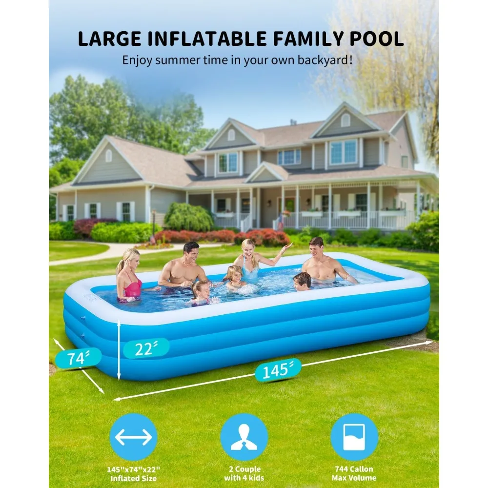 Big Inflatable Pool for Adults 145