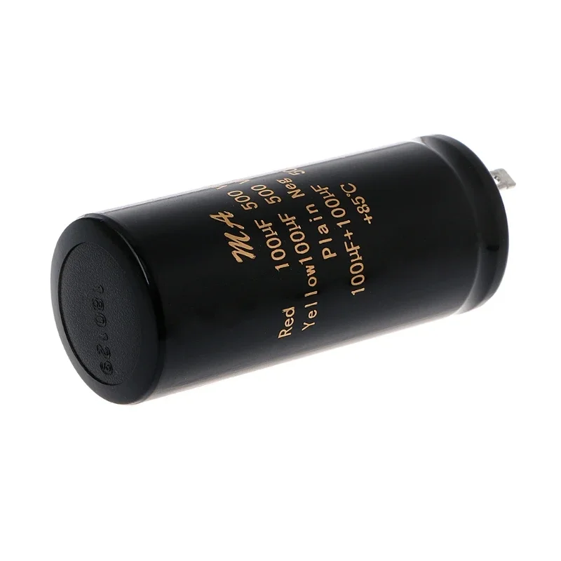 100+100uf,50+50uf,32+32uf,500V Audio Electrolytic Double Amplifier Capacitors