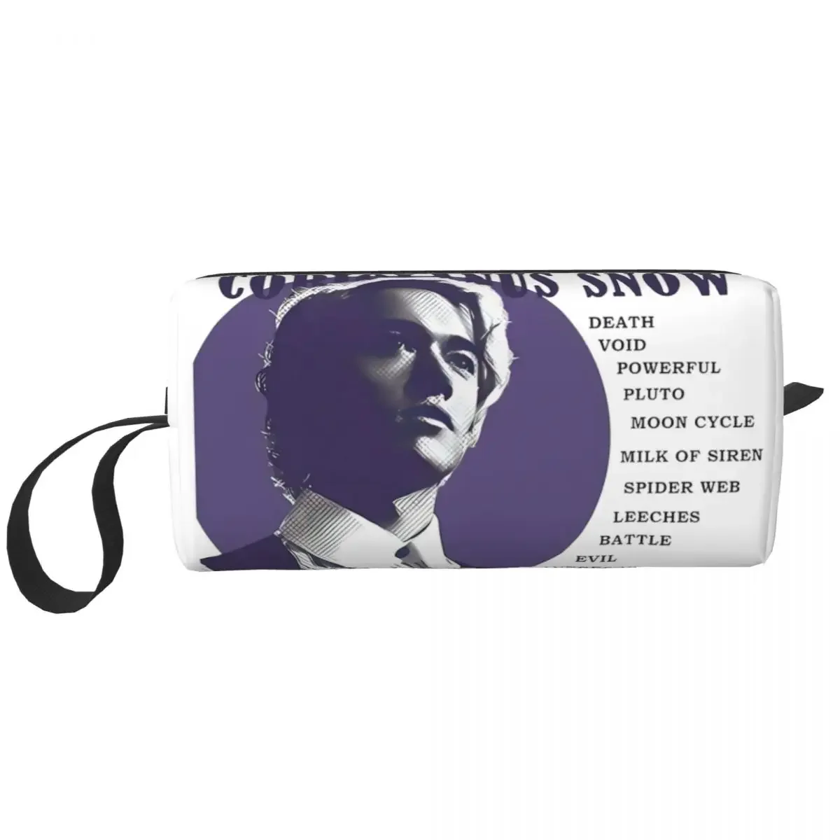 Tom Blyth Coriolanus Snow Makeup Bags Movie Actor Large Capacity Cosmetic Bag Stylish Travel Makeup Organizer Case