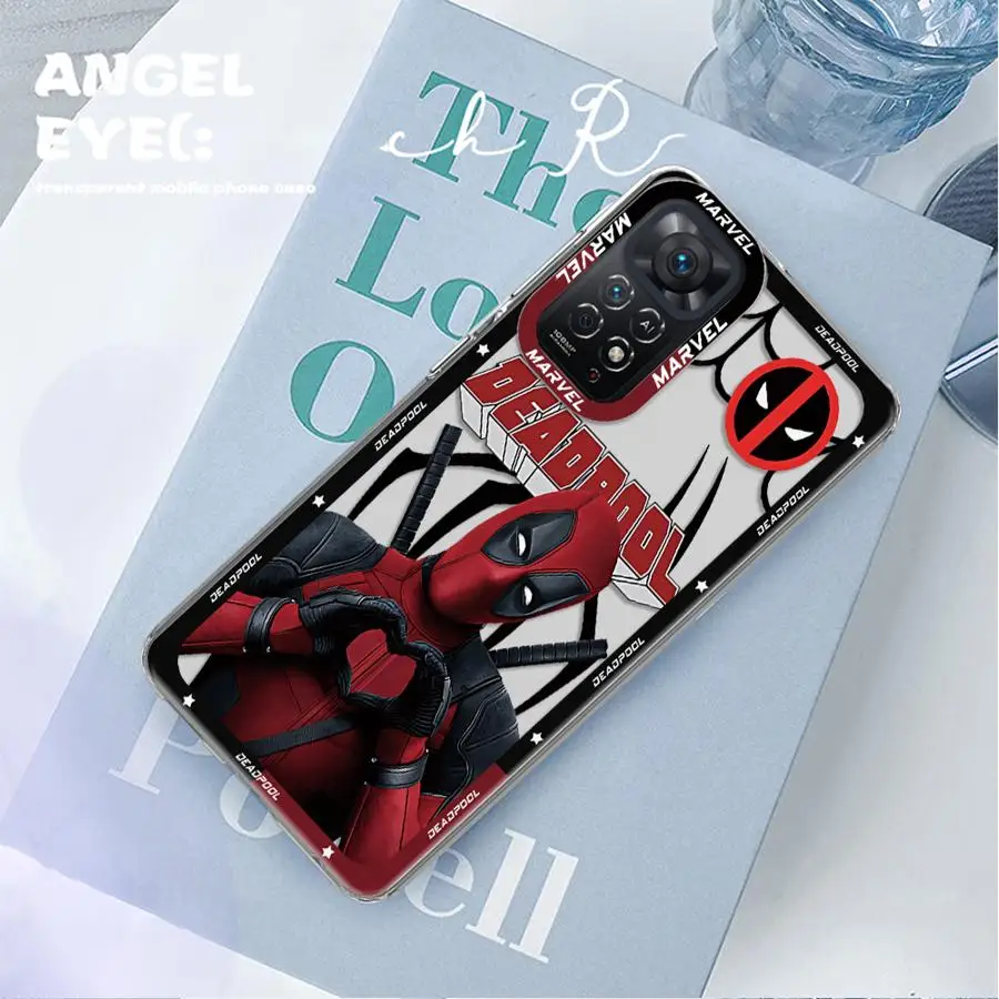 Marvel Super Hero Phone Case for Xiaomi Redmi Note 12 Pro 10 11 13 Pro Plus 10Pro 11Pro 9 9s 10s 11s 12s 9Pro Soft Cover Capa