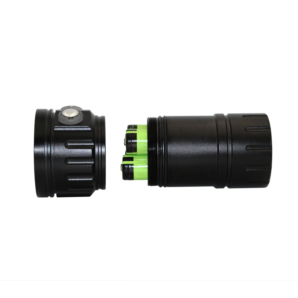 LED Waterproof diving flashlight video Light XHP70 XM-L2 Photography torch underwater video lighting for diving led flashlight