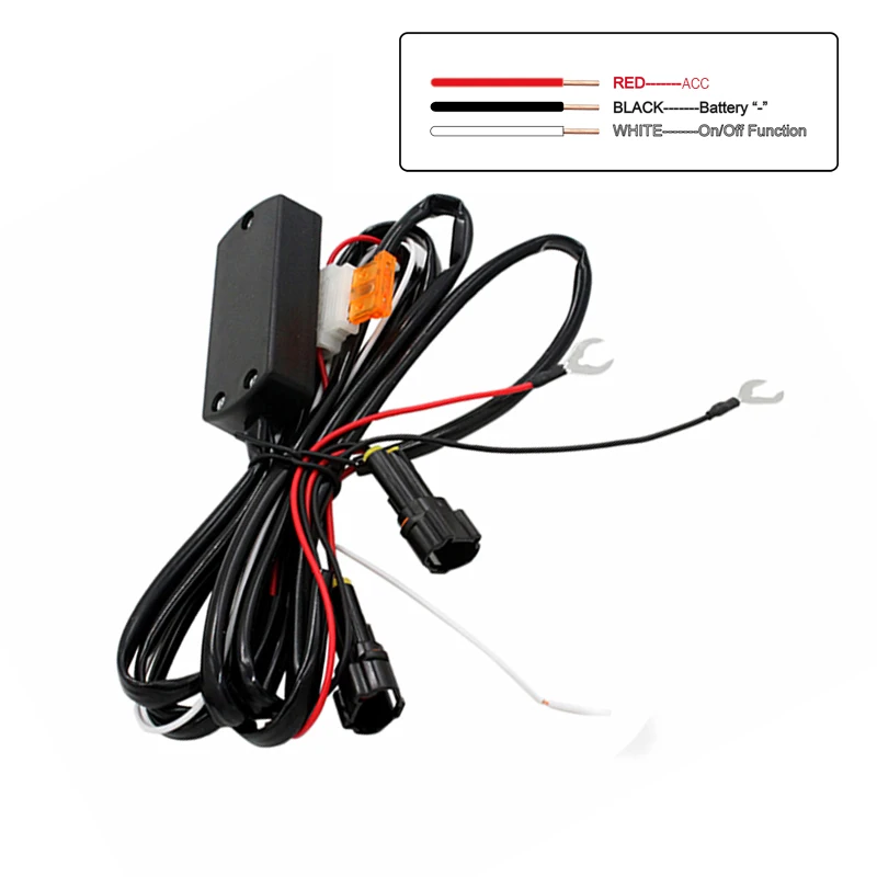 2Pcs/Set LED Auto Daytime Running Lights Fog Lamp with On/Off Fucnction 100% Waterproof COB DRL External Day Driving Light