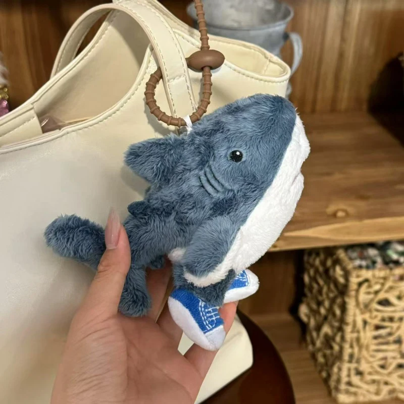 Haai met schoenen knuffel Shanhaijing Tralalelo Tralala pluche pop Italiaanse Al Tralalero Tralala Orcalero Orcala zachte pop