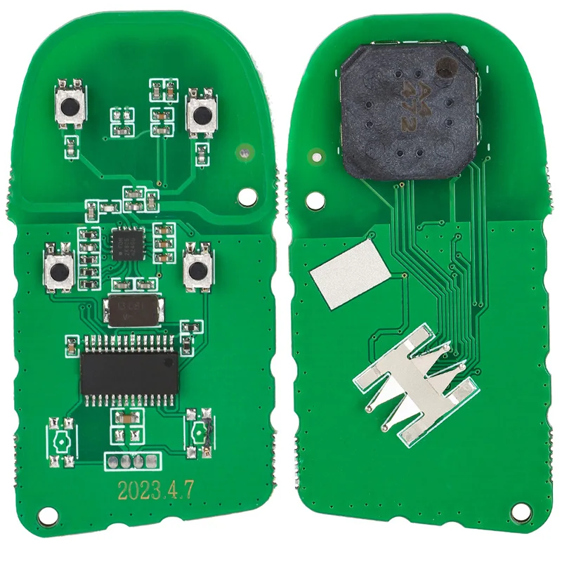 KEYECU 4 przyciski 434MHz 4A Chip do Ferrari 458 588 488gtb LaFerrari 2014-2020 Auto obudowa inteligentnego pilota z kluczykiem samochodowym Fob