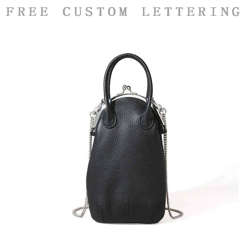 

Genuine leather clip bag 2025 new soft head layer cowhide leather personalized vintage one-shoulder crossbody bag women handbag