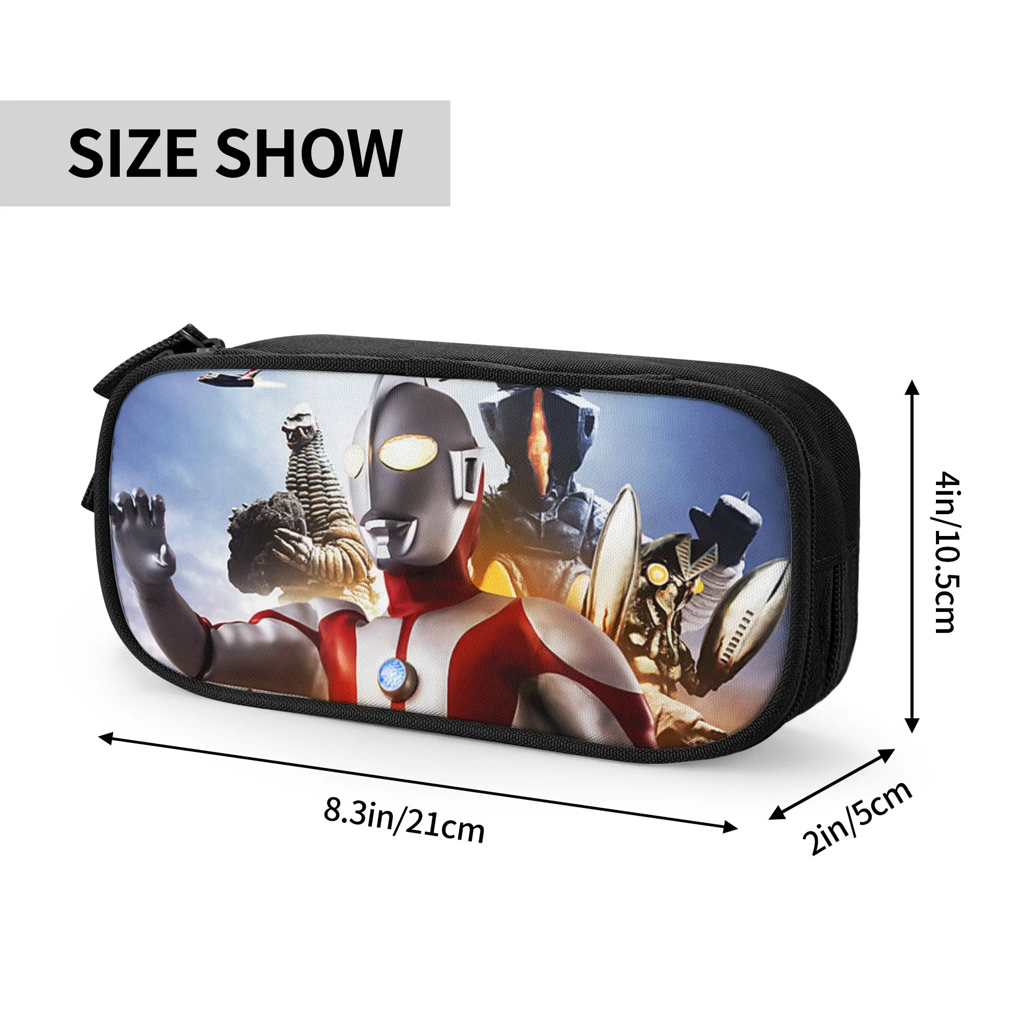 Large Capacity Bags for Child Cartoon The First 1966 Ultraman Poster Visual Design B  Handheld Study Bag for Boys Gilrs Kids