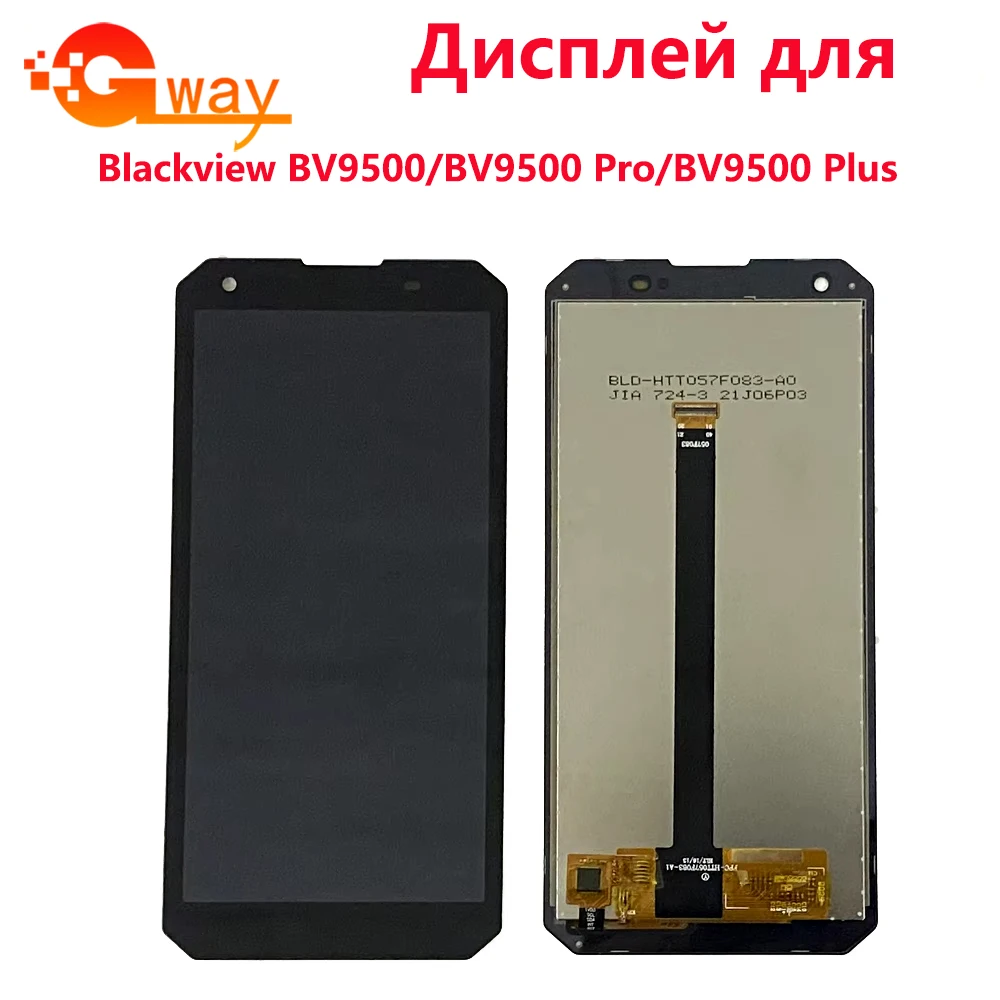 For Original Blackview BV9500 BV9500 Pro BV9500 Plus LCD Display+Touch Screen Digitizer Assembly 100% Tested LCD+Touch Digitizer