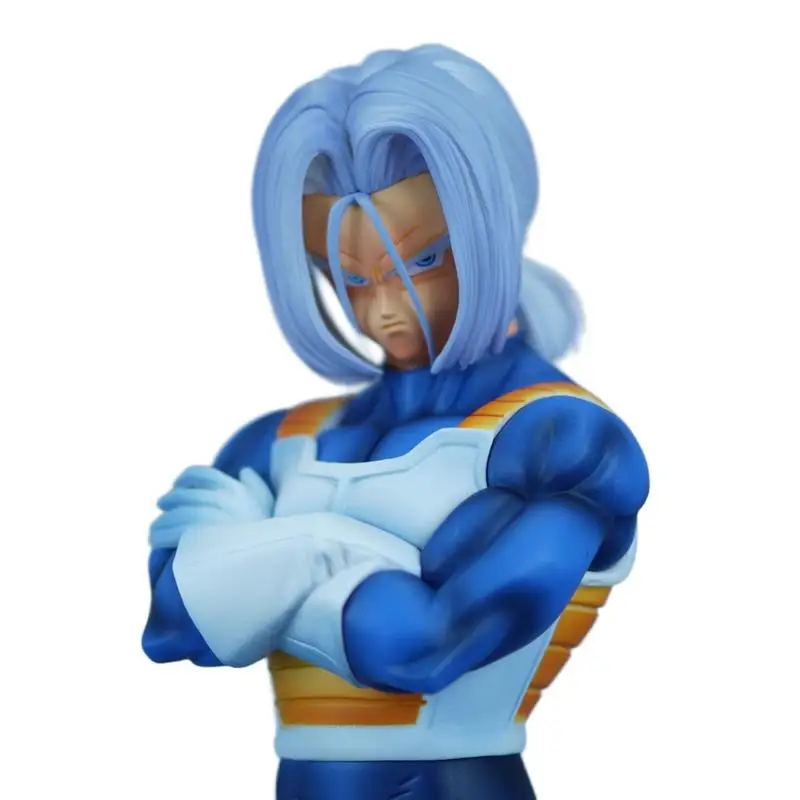 

Dragon Ball Z Super Saiyan Trunks Figure Jack Gang 31cm Pvc Statue Double Head Sculpt Anime Action Figure Collectible Desktop