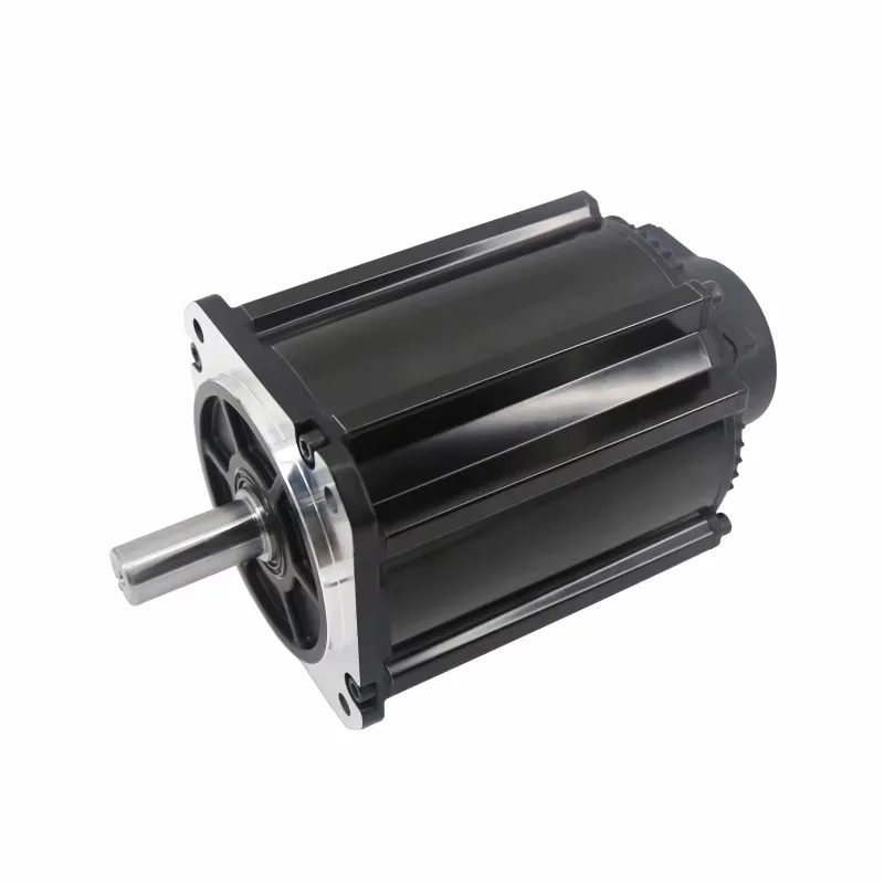 IP54 Nema51 78A 48V 3000W 2500PPR Encoder 19N.m 1500RPM Permanent Magnetic Gearless Brushless Robot DC Servo Motor