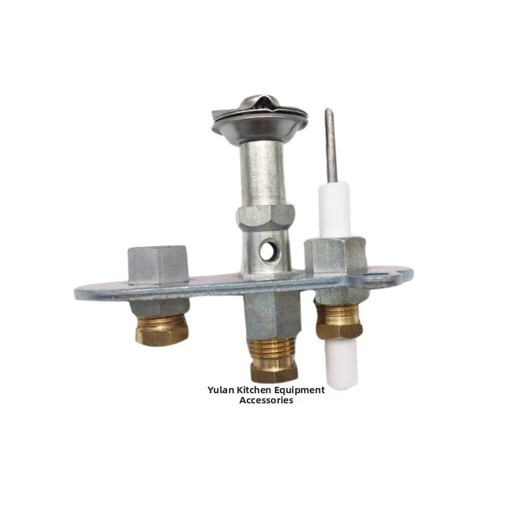Three-Prong Thermocouple Assembly for ODS007A 2X Commercial Gas Stoves with Screw Fixation and 600mm Ignition Wire
